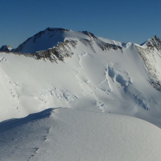 Mount Sporli, Antarctica, photo by Antarctic Logistics